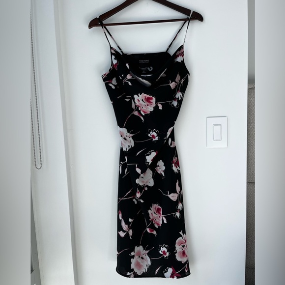 ✅ SALE Vintage Floral Cowl Neck Midi Dress -Wedding Guest - Picture 10 of 10